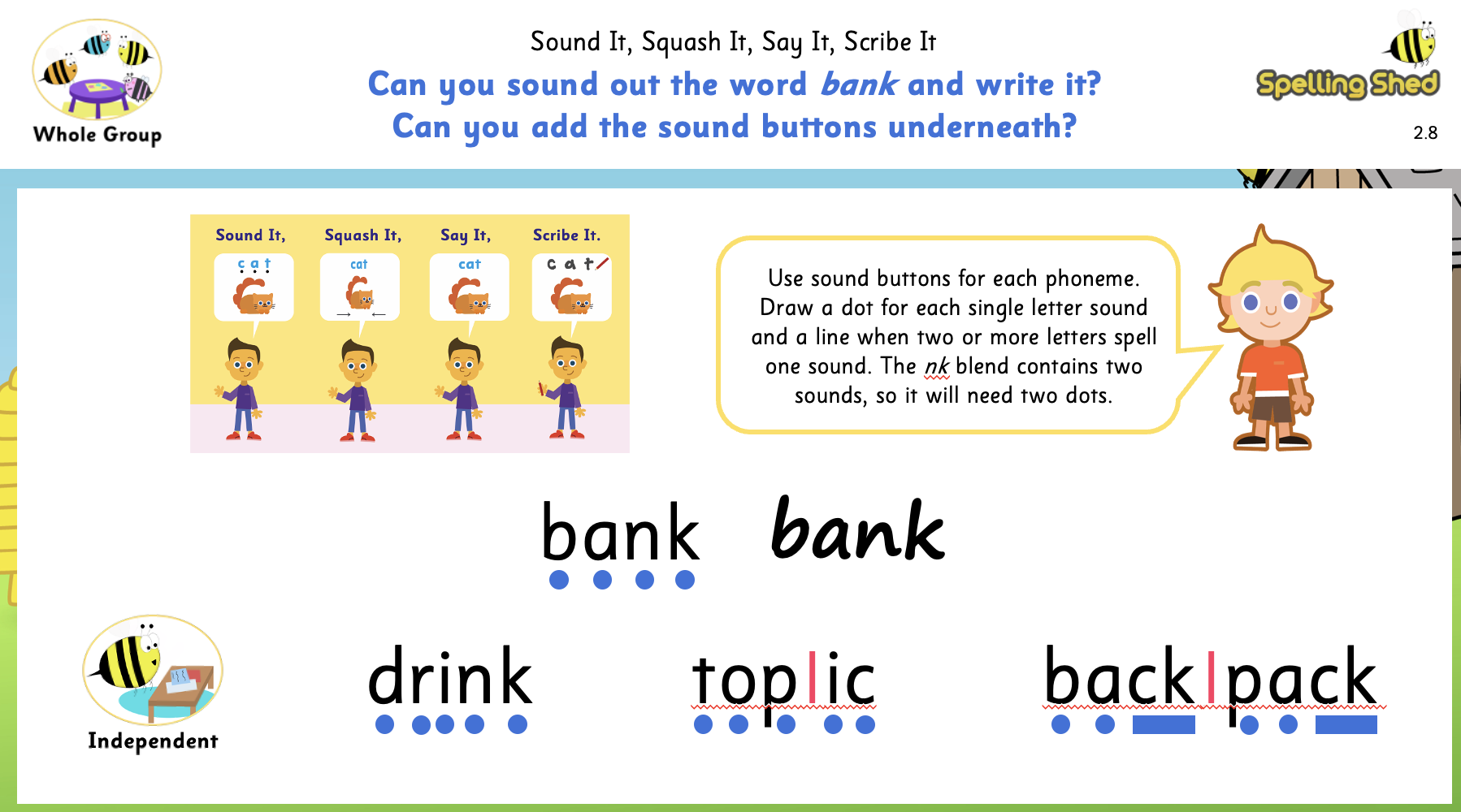 EdShed phoneme map resource