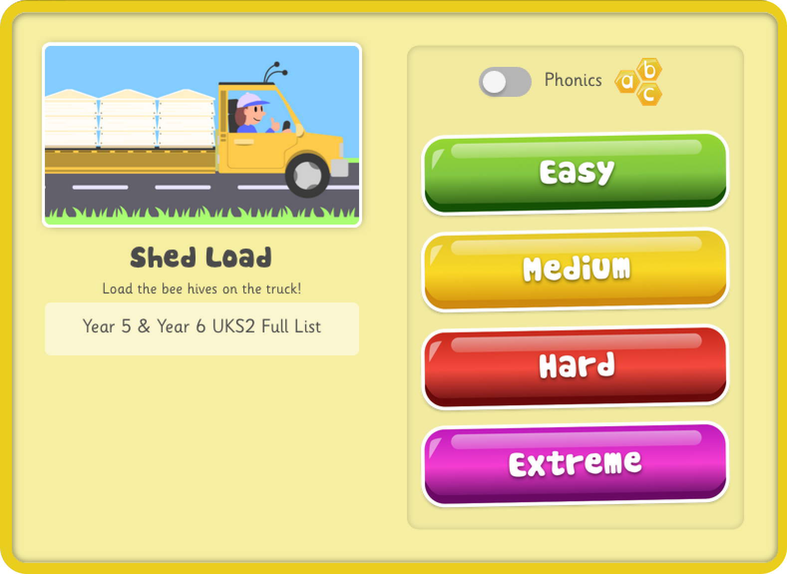 EdShed completed quiz